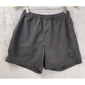 Chubbies Swim Trunks Shorts Men's Small Gray 5.5" Inseam unlined Zip Pockets